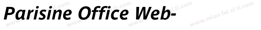 Parisine Office Web字体转换